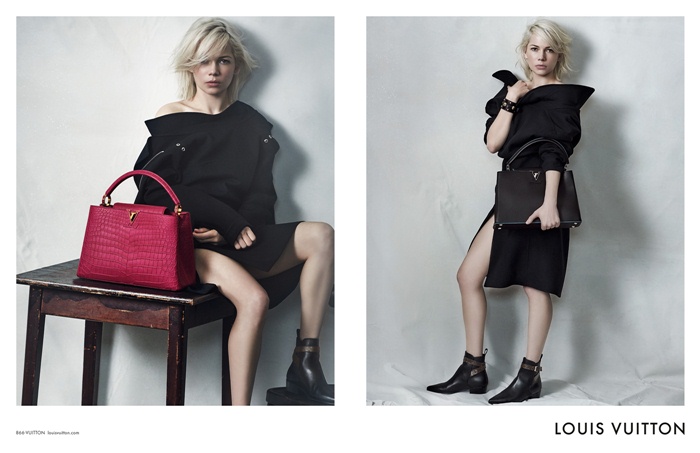 Michelle Williams in Louis Vuitton's Latest Ad Campaign