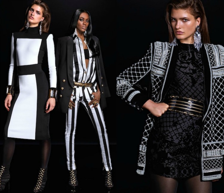 Forsendelse Etna gennemse Balmain X H&M | The Official Lookbook | Stylishly Beautiful