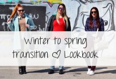 Winter to spring transition lookbook Youtube Stylishly Beautiful