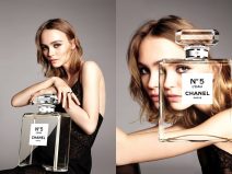 Lily-Rose Depp Chanel no. 5 ad campaign