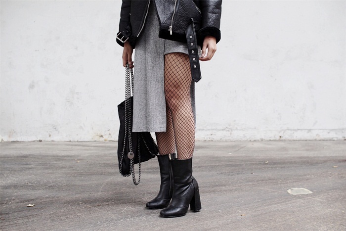How to style fishnet tights | Inspiration | Stylishly Beautiful